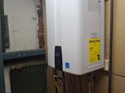New Tankless Water Heater Installation